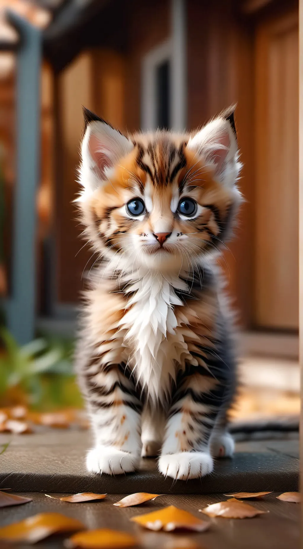 ai character: Kitten background