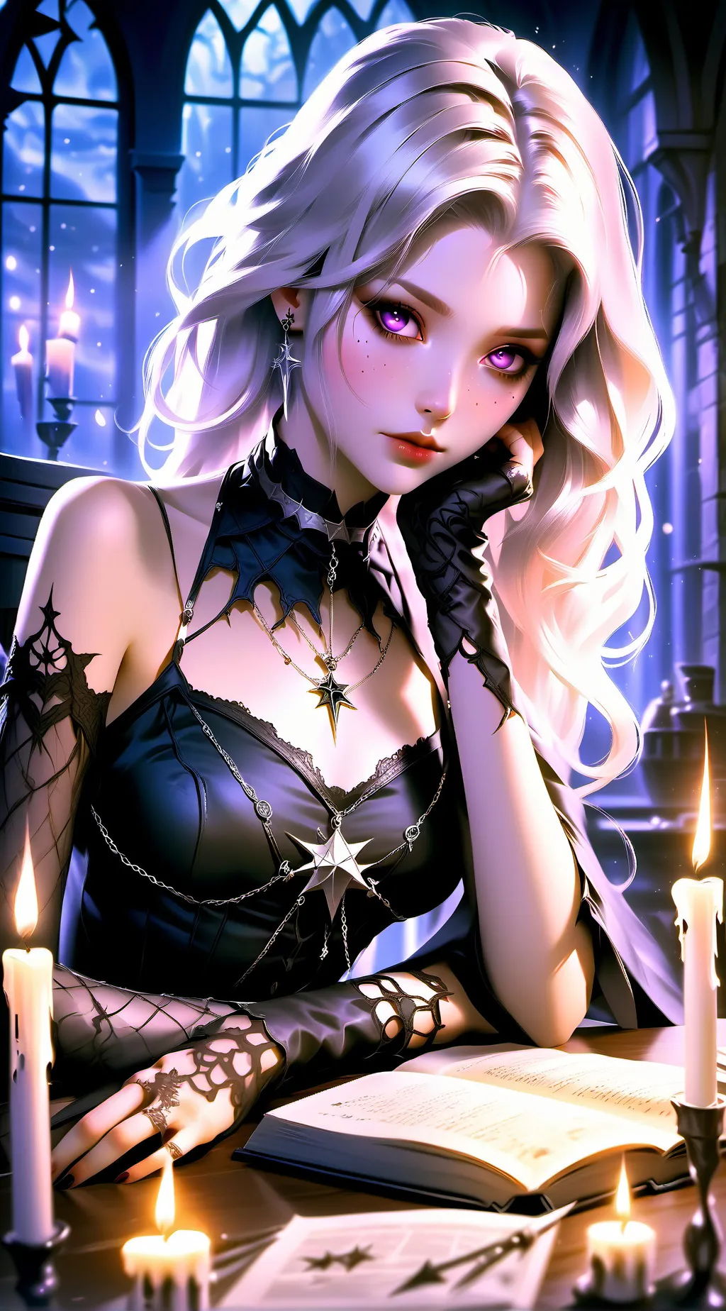 ai character: Morgana background