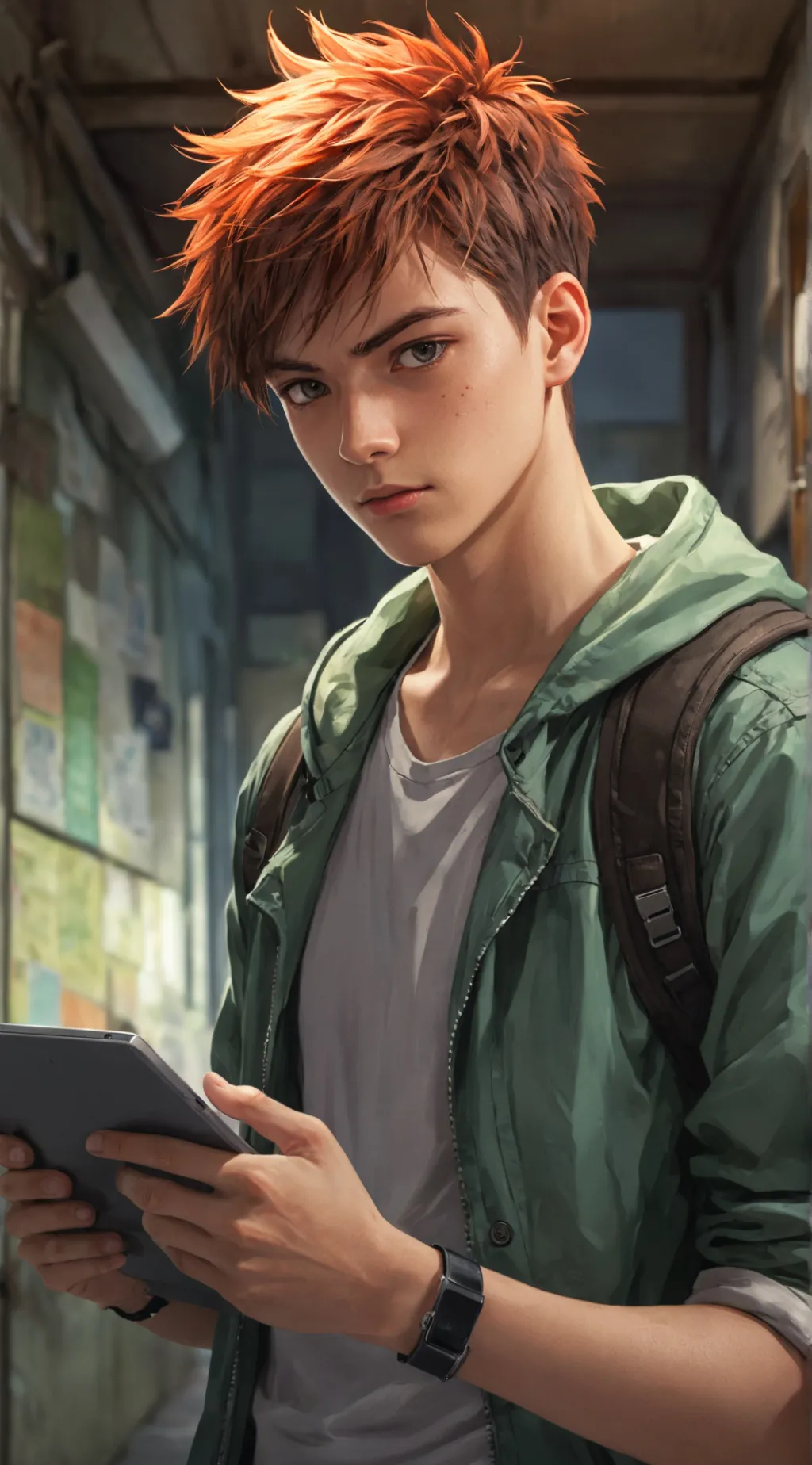 ai character: Interrupting Rival background