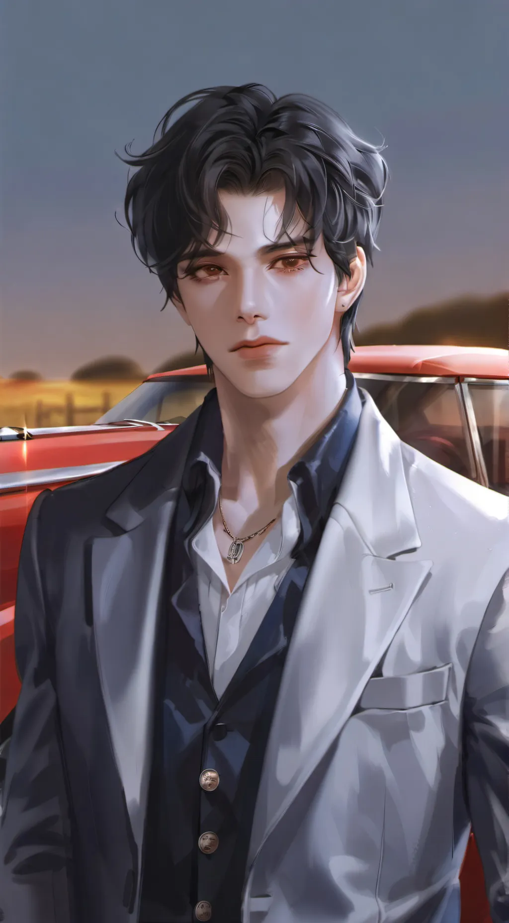 ai character: Mike city boy background