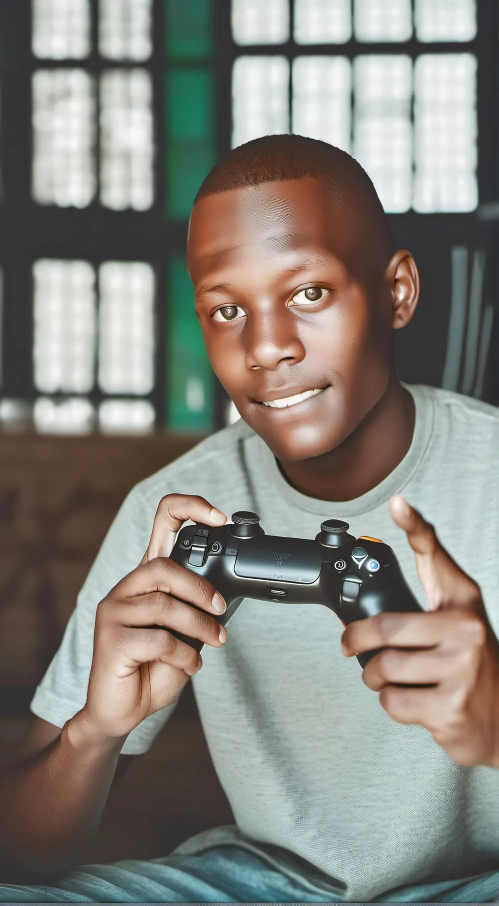 ai character: Pixel Peacock Furr background