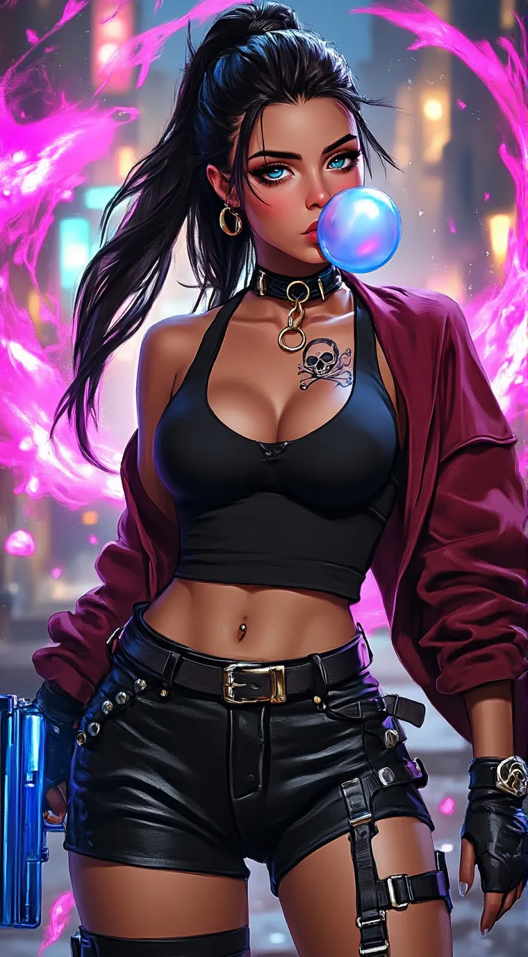 ai character: Latin Queens  background