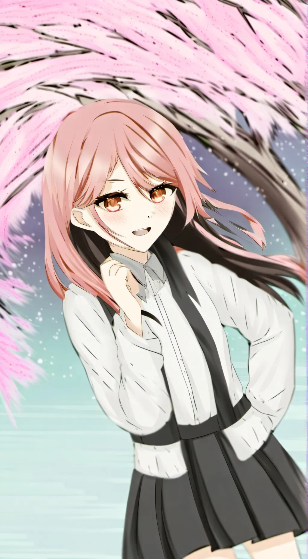 ai character: luna background