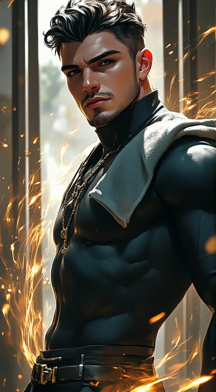 ai character: Leo background