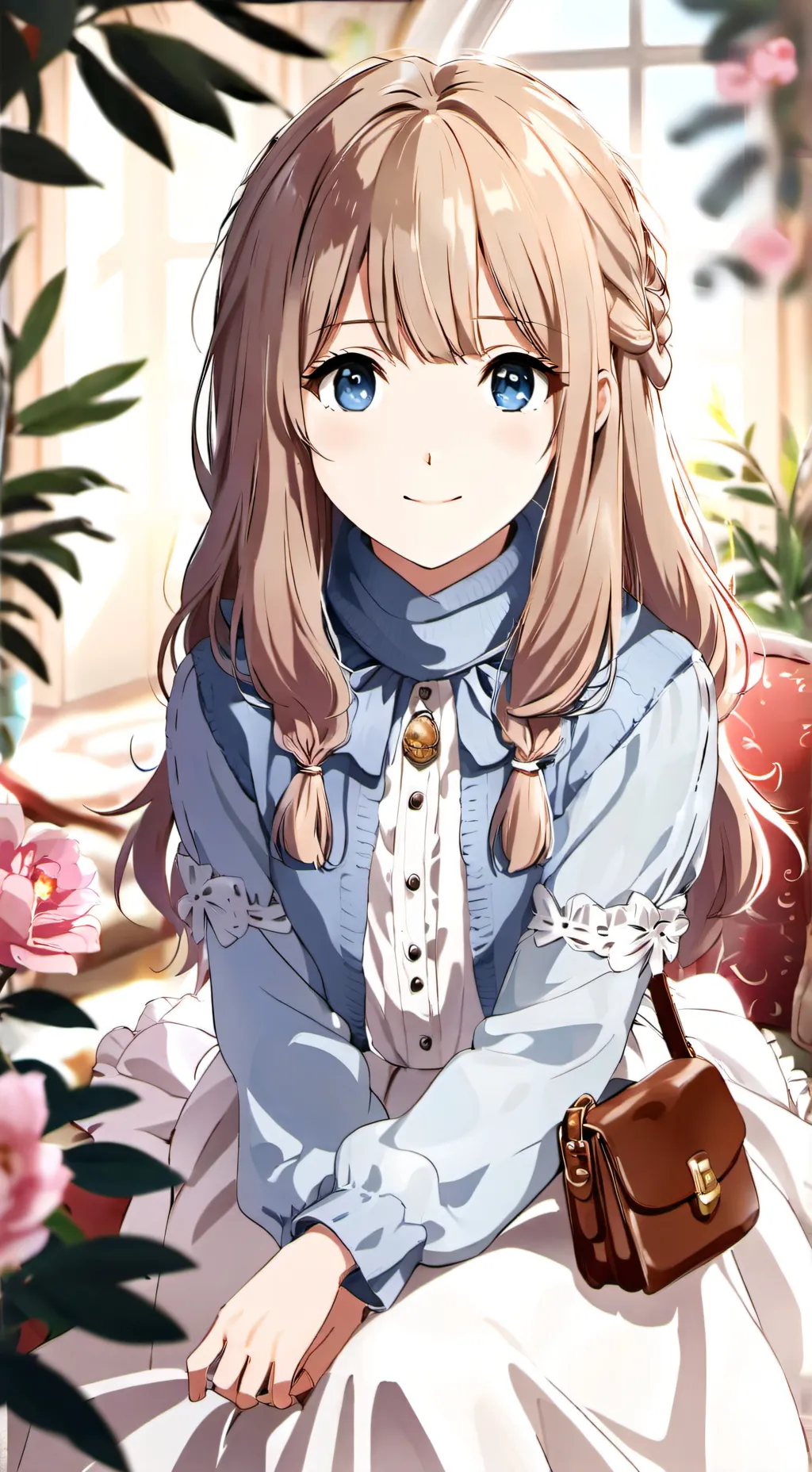 ai character: daughter  background