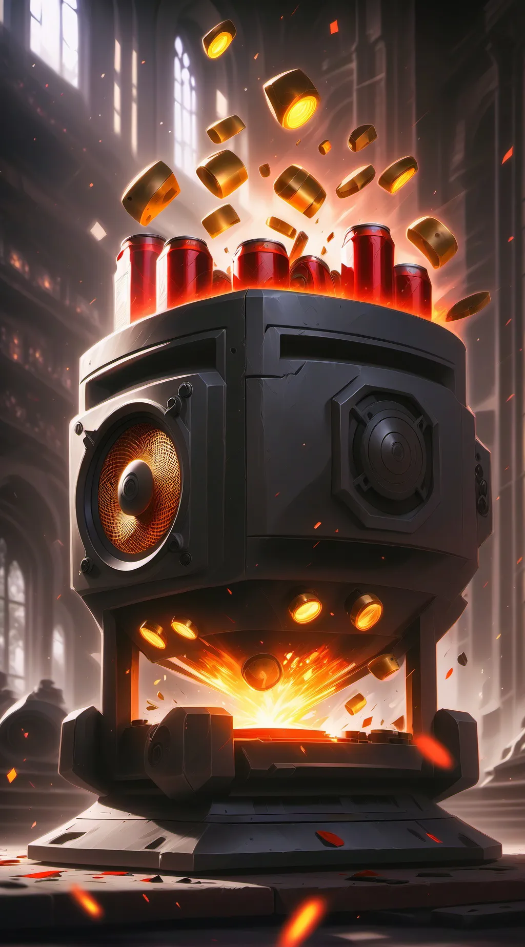 ai character: Speaker base background
