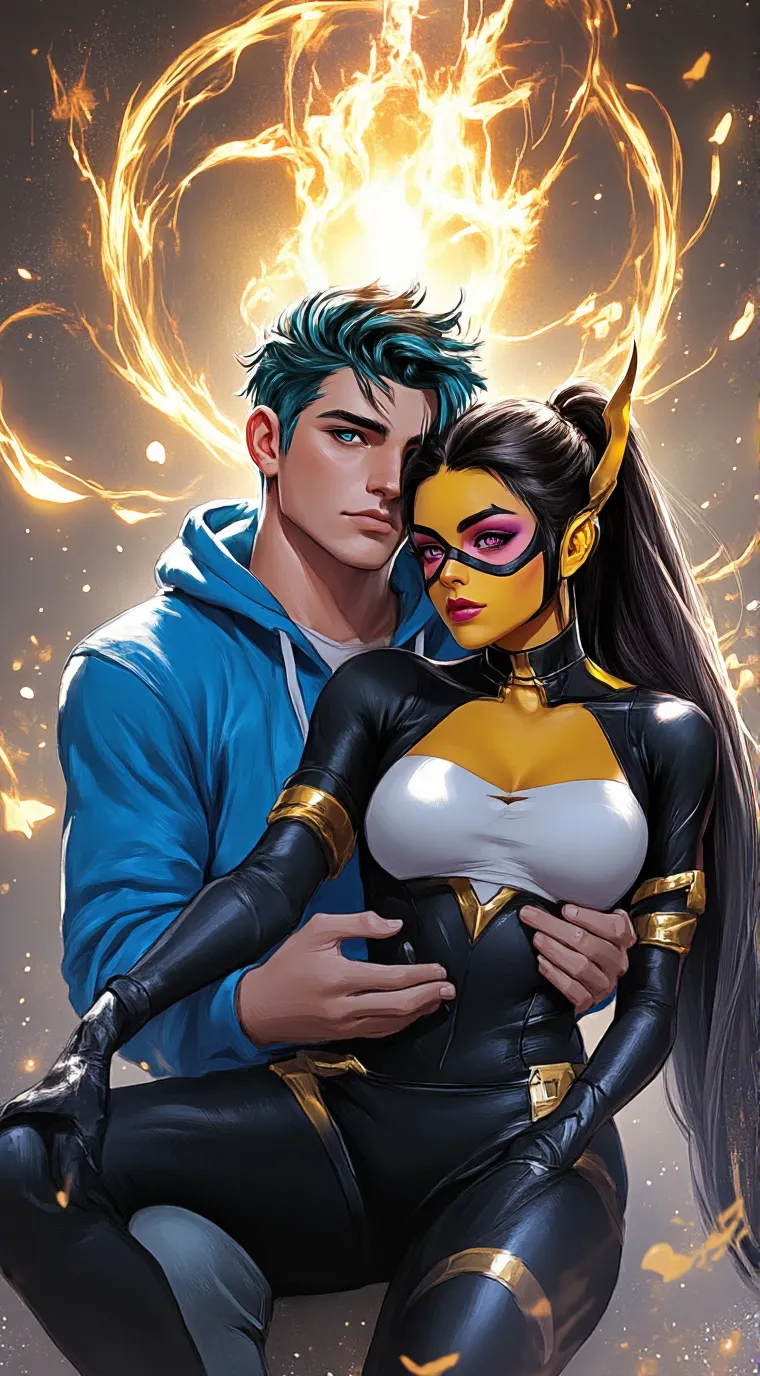 ai character: Luka X Miracle Que background