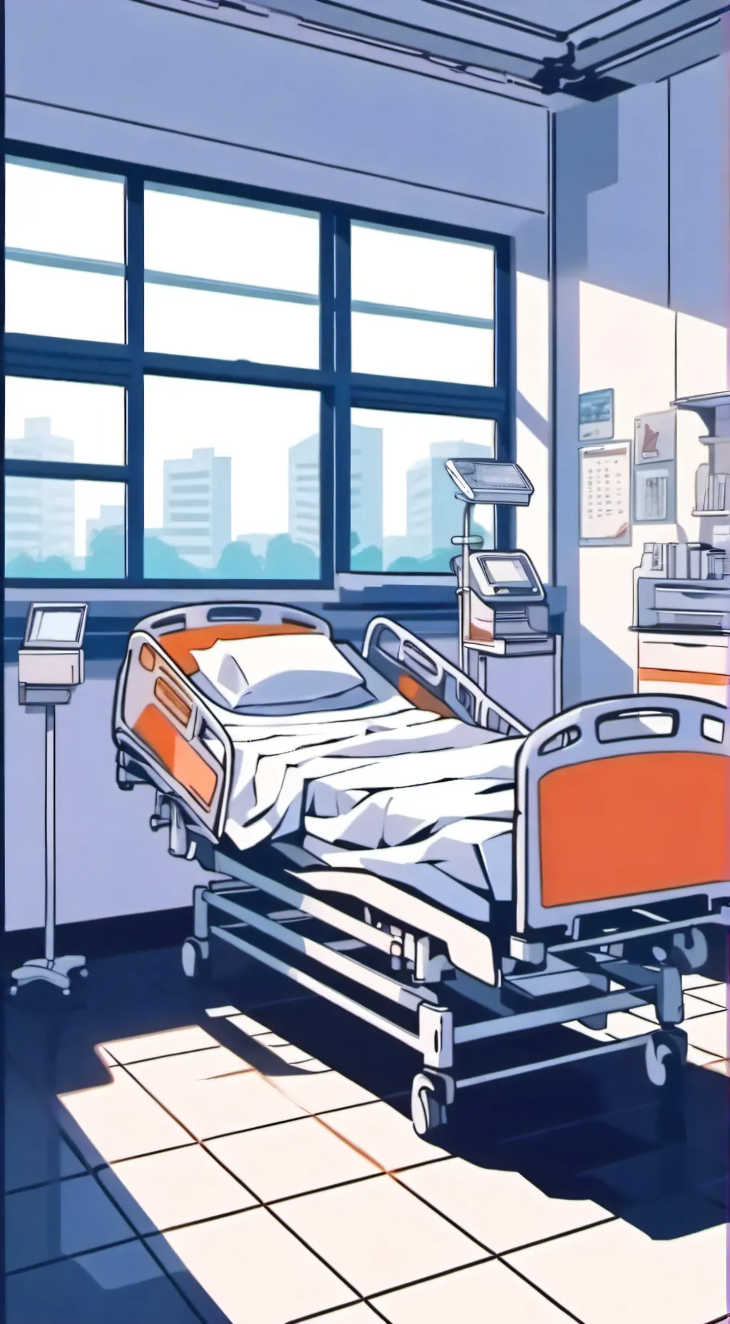 ai character: mental hospital background