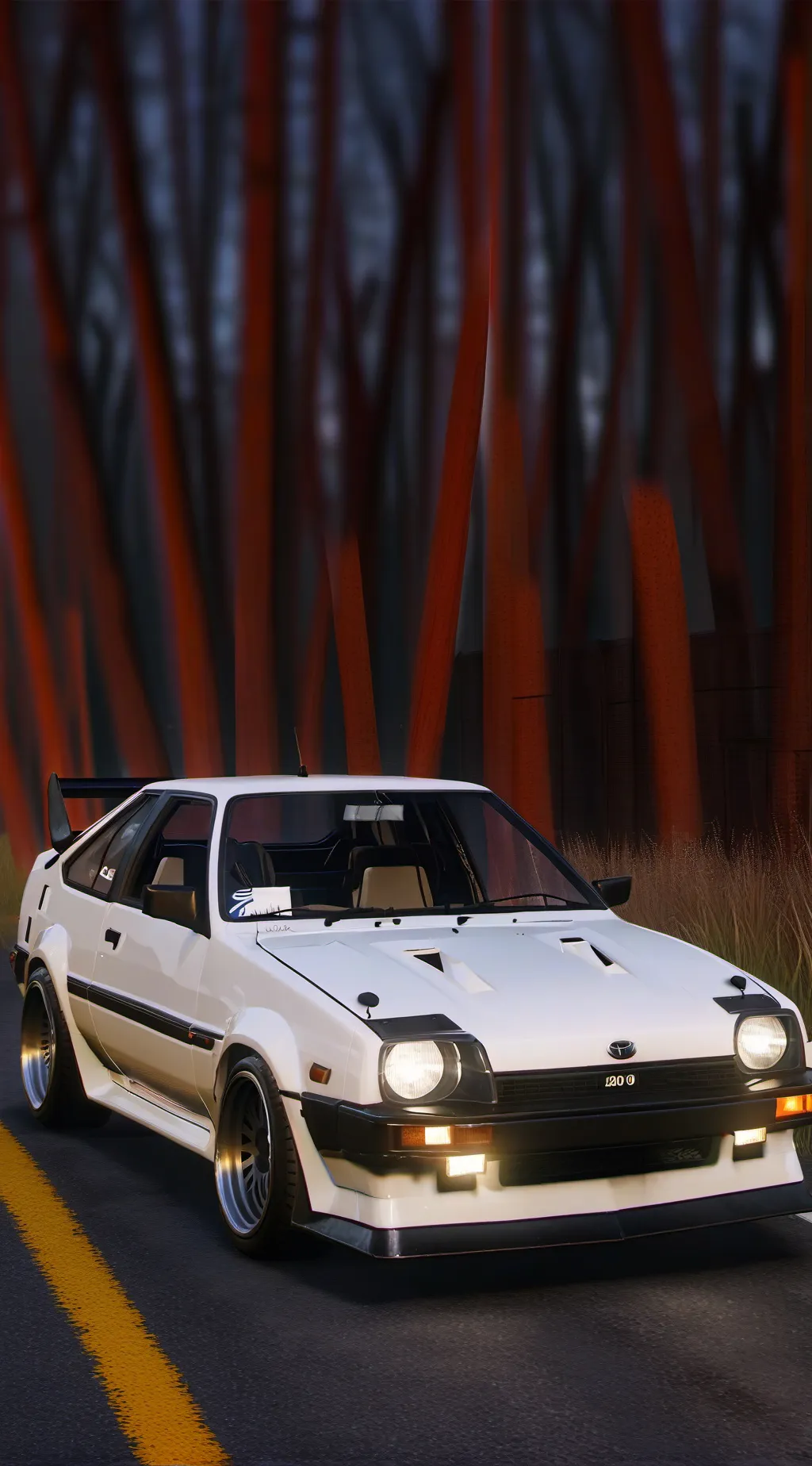 ai character: Street drifter Kai background