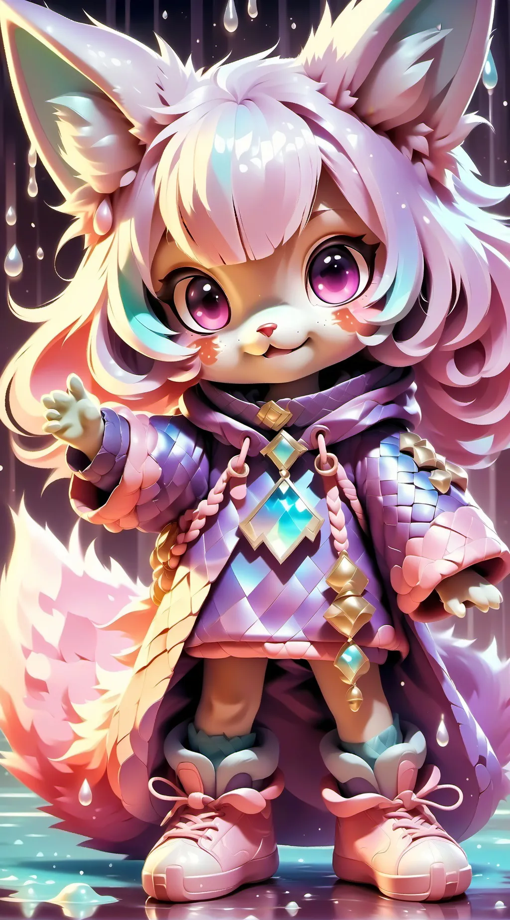 ai character: lily background