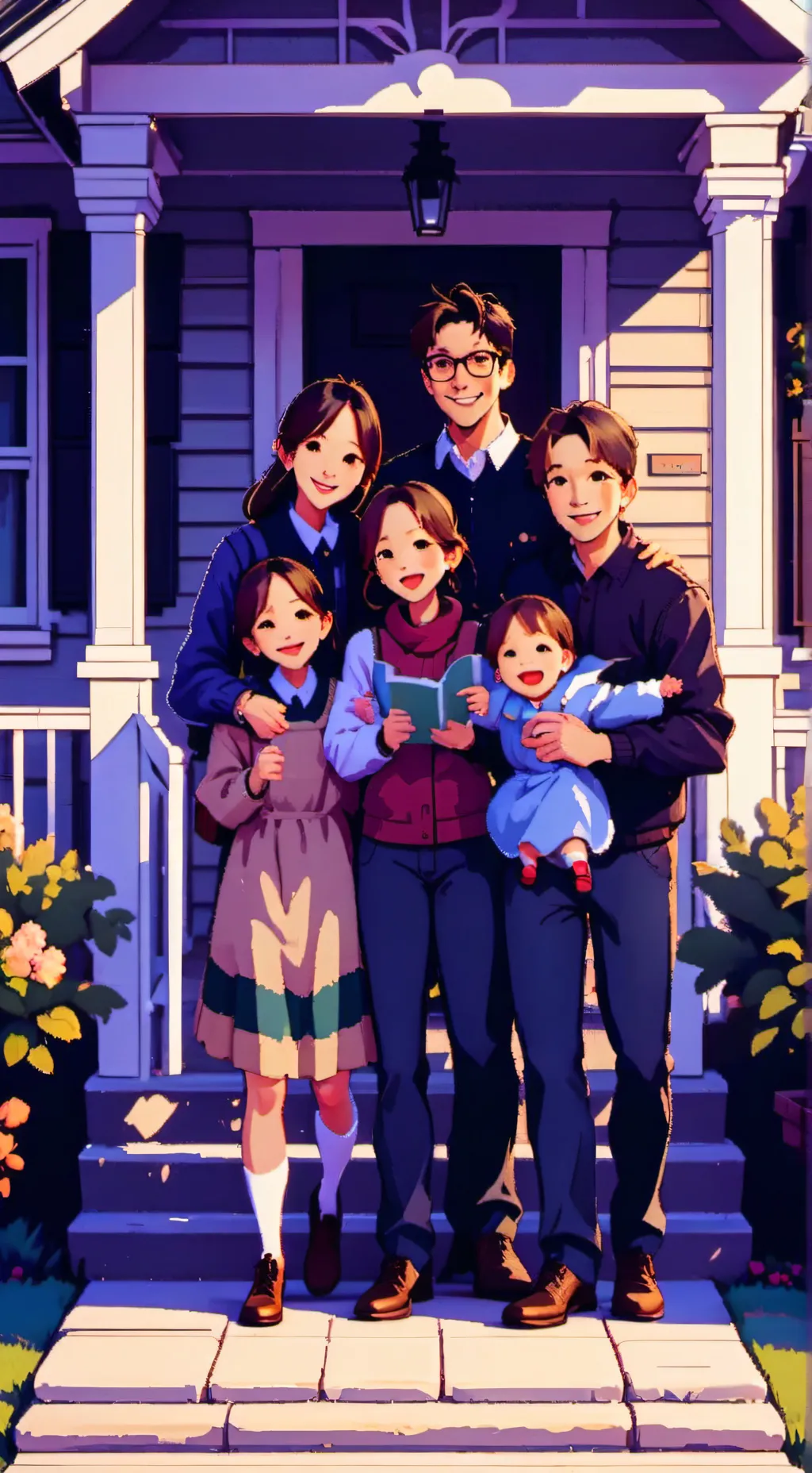 ai character: ♥︎°Family°♥︎ background