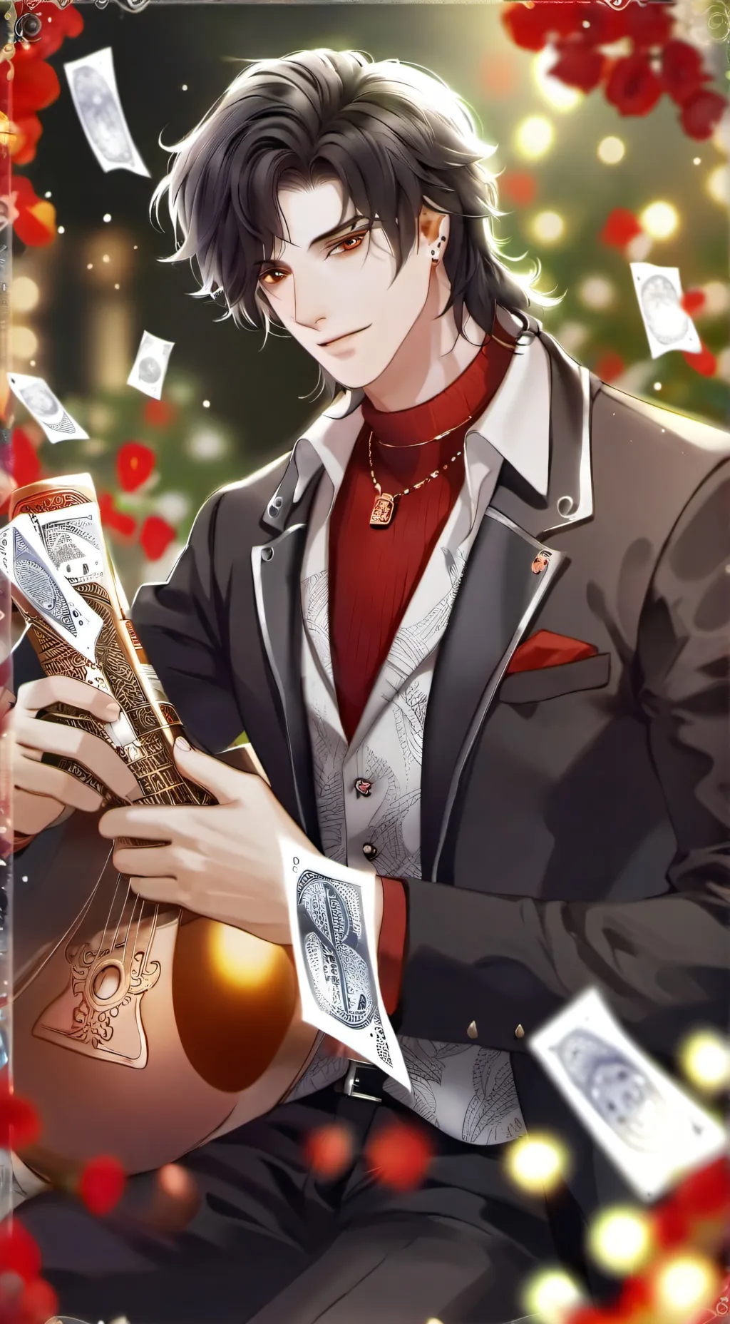 ai character: Félix  background