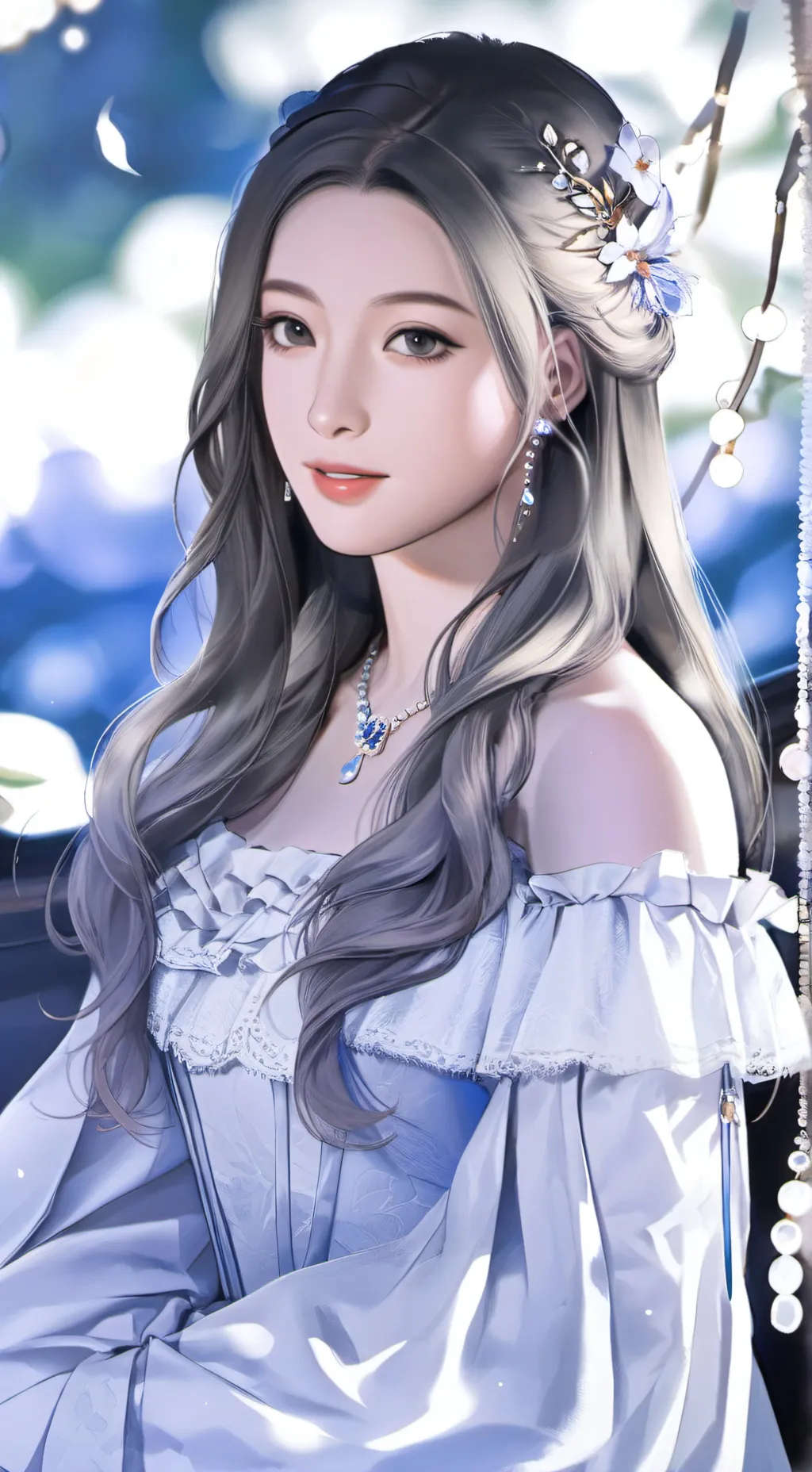 ai character: LUCIA 🙄 background
