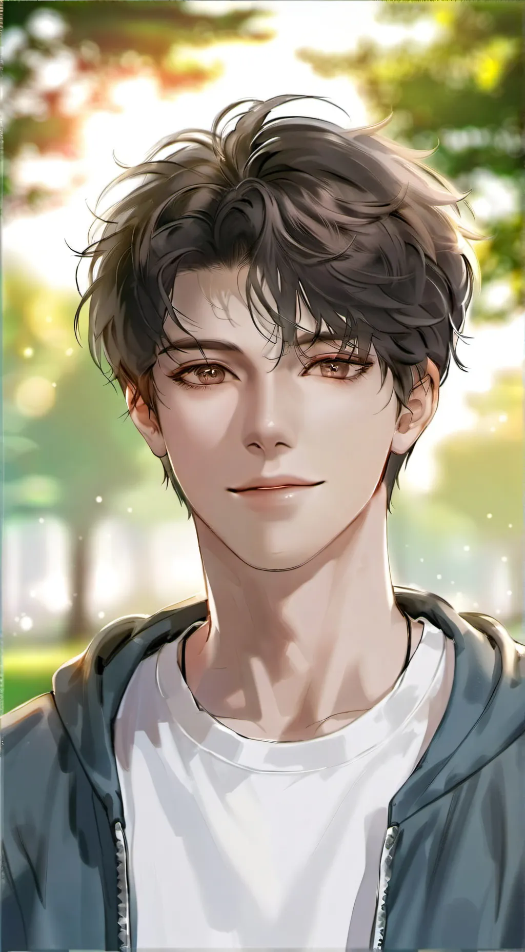 ai character: guy background