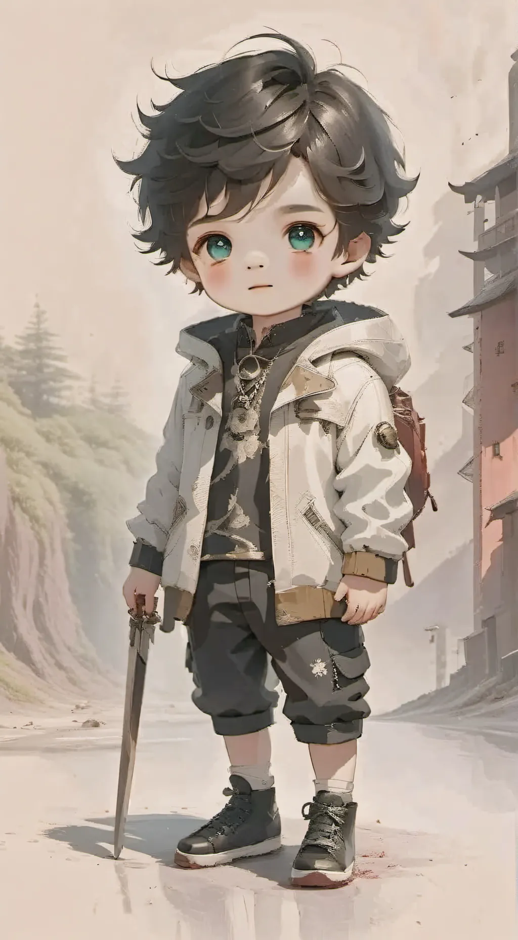 ai character: Spoiled Toddler background