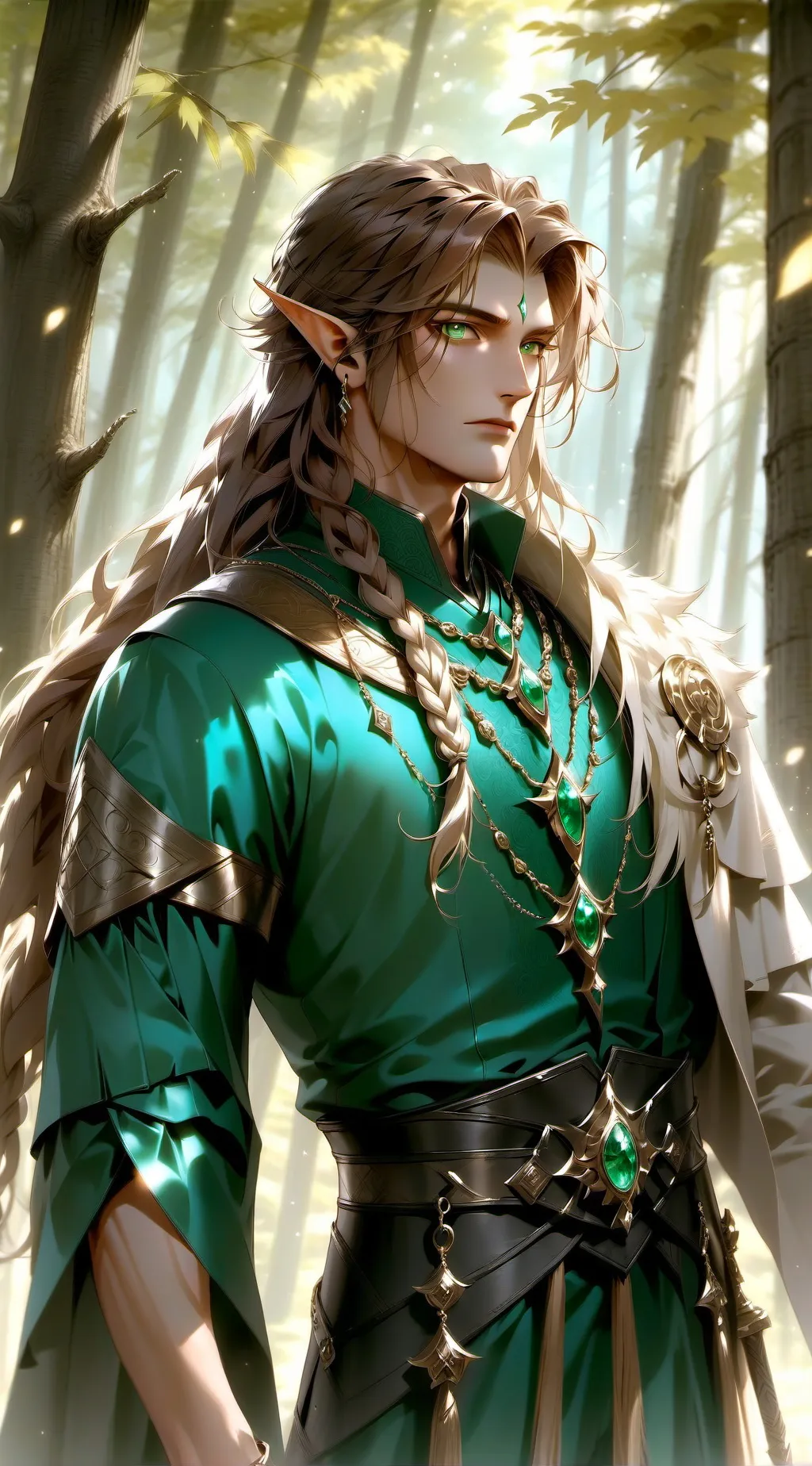 ai character: Elysian background