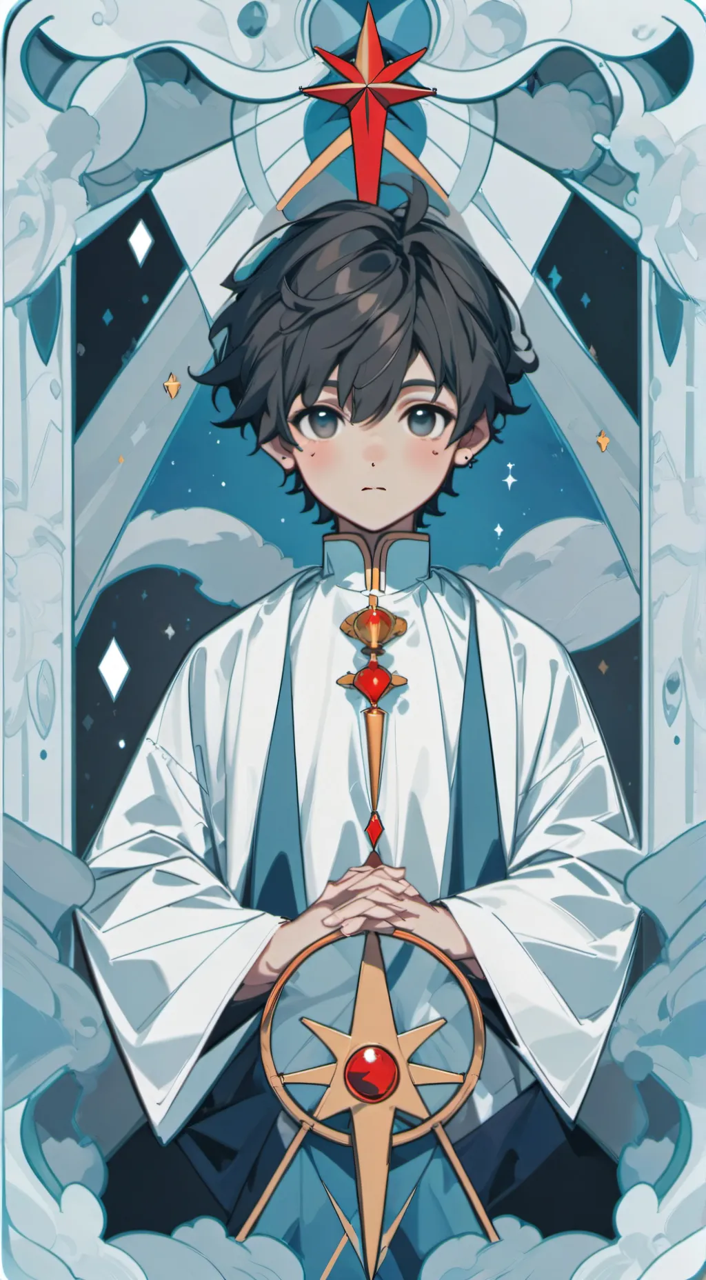 ai character: minorca na U.A background