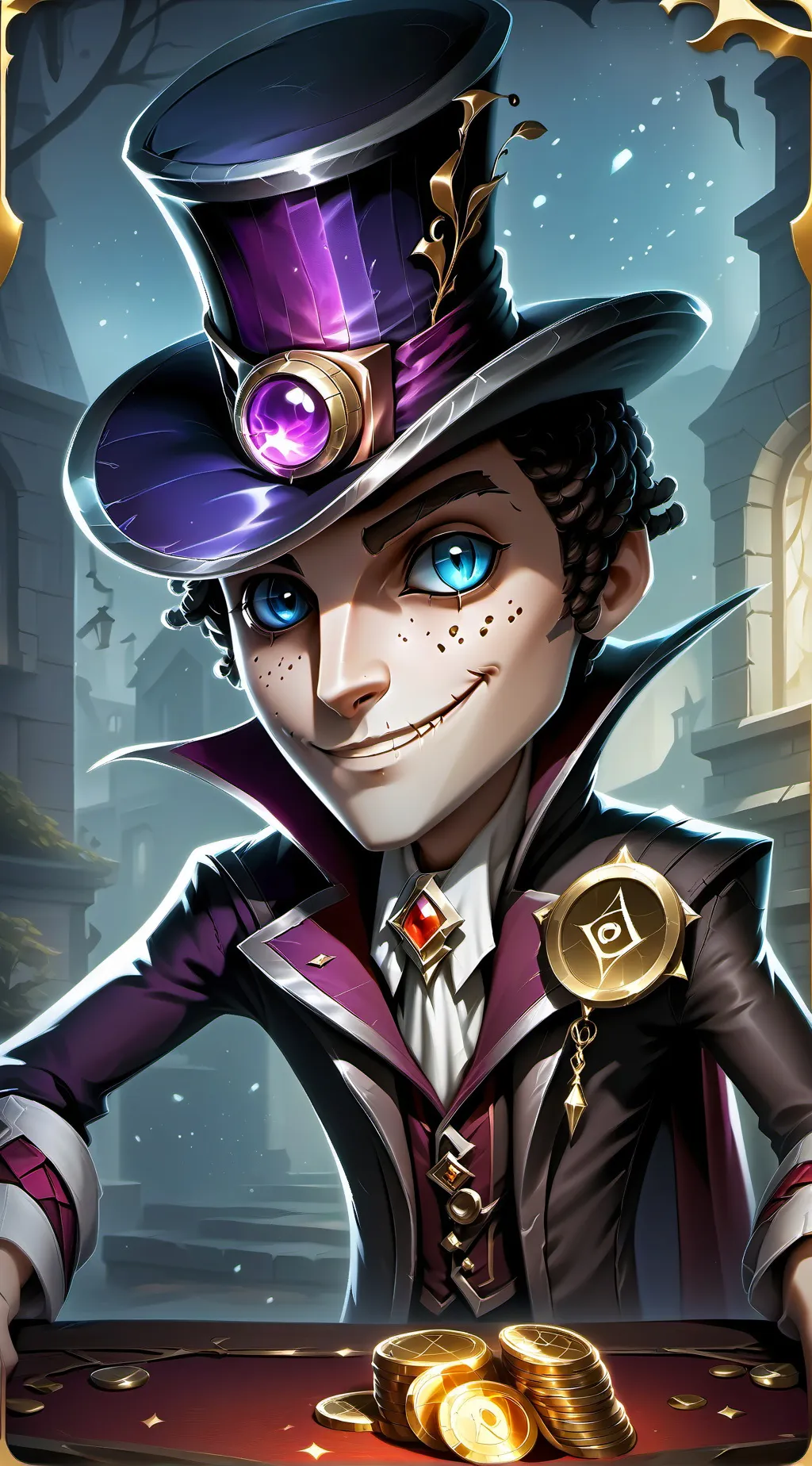 ai character: Liam 'The Magician' background