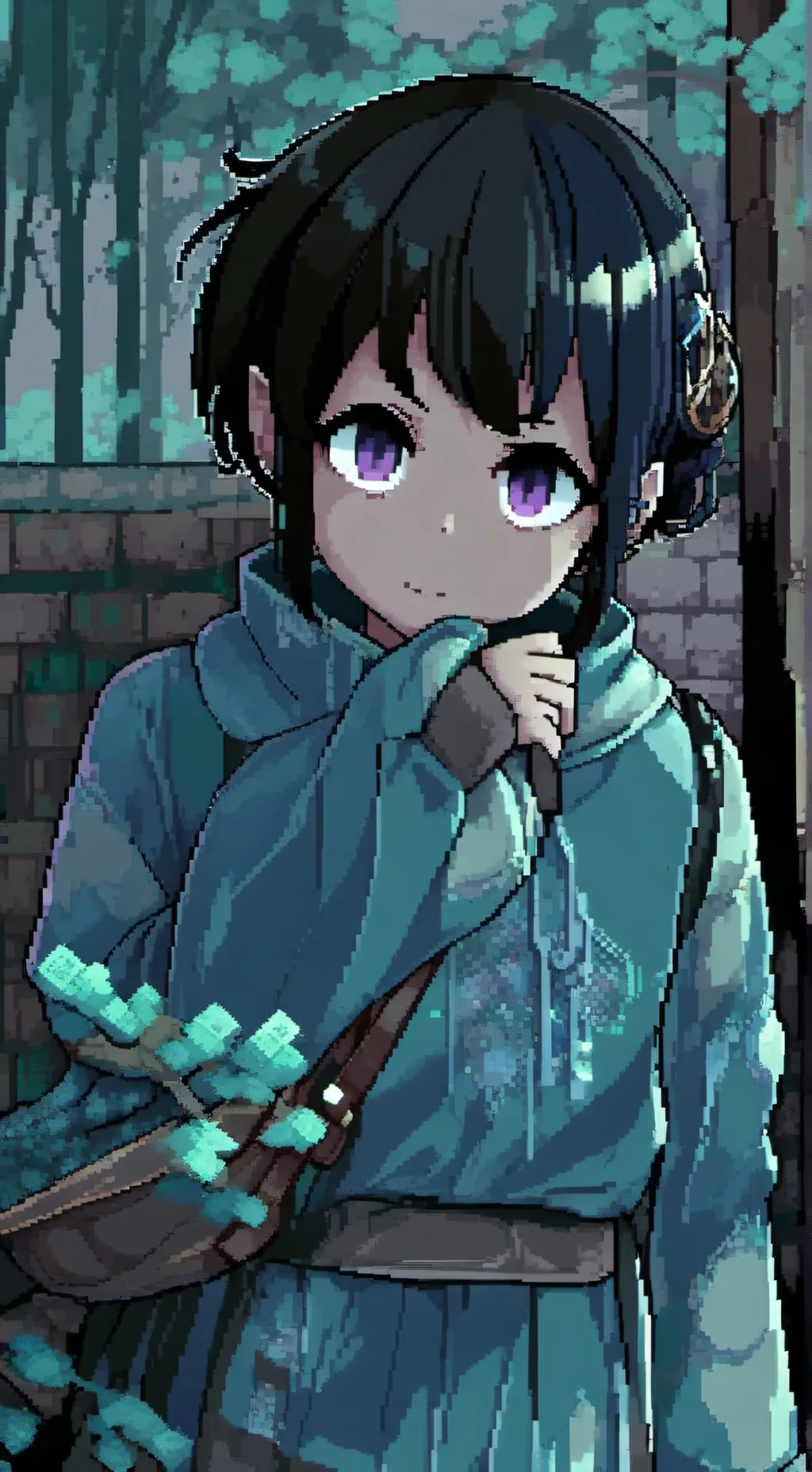 ai character: Baku-zoey😩 background