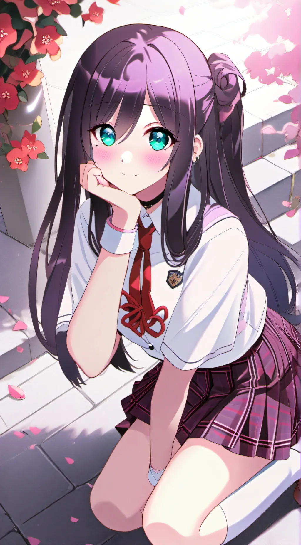 ai character: Haruka background