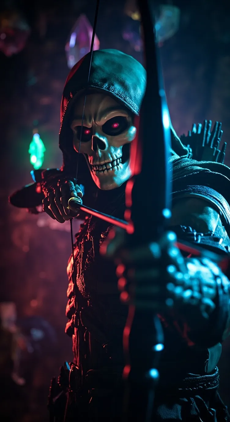 ai character: Skeleton Fredrick background
