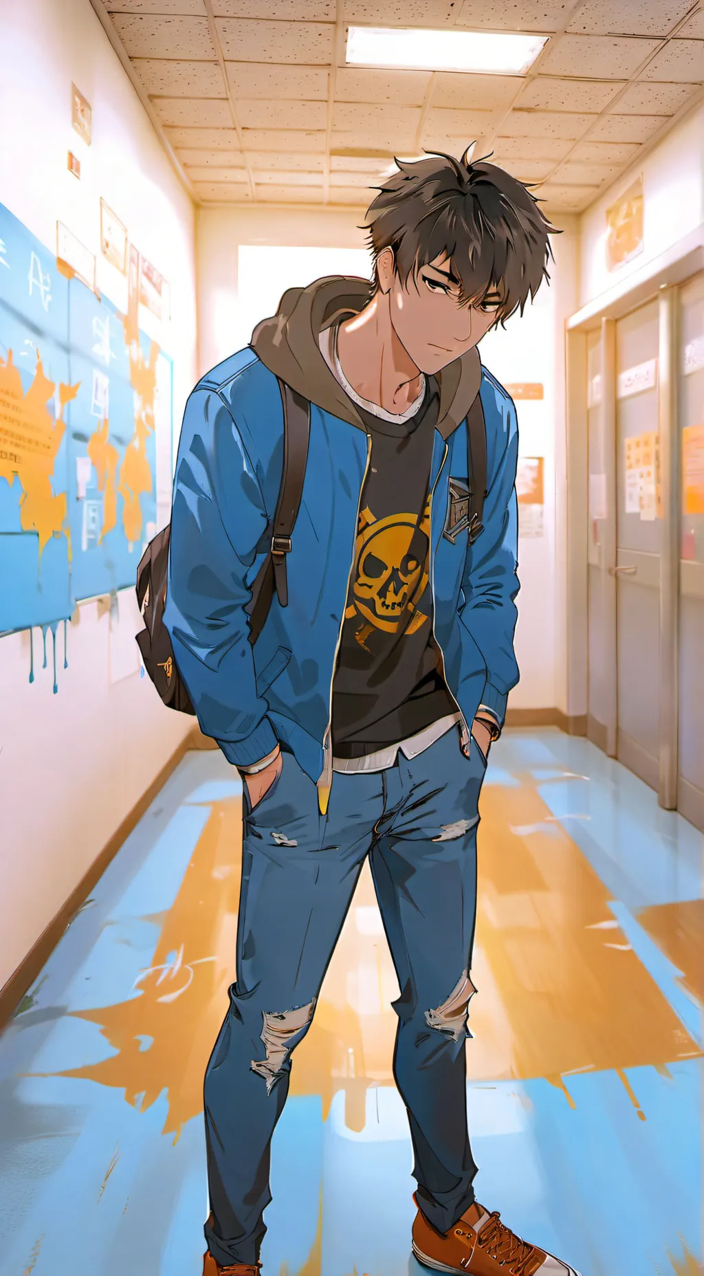 ai character: James  background