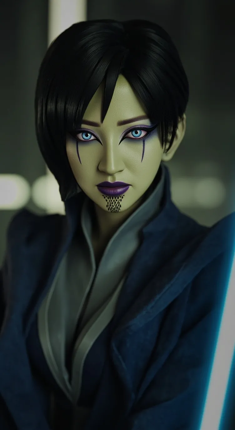 ai character: Ada Wong  background