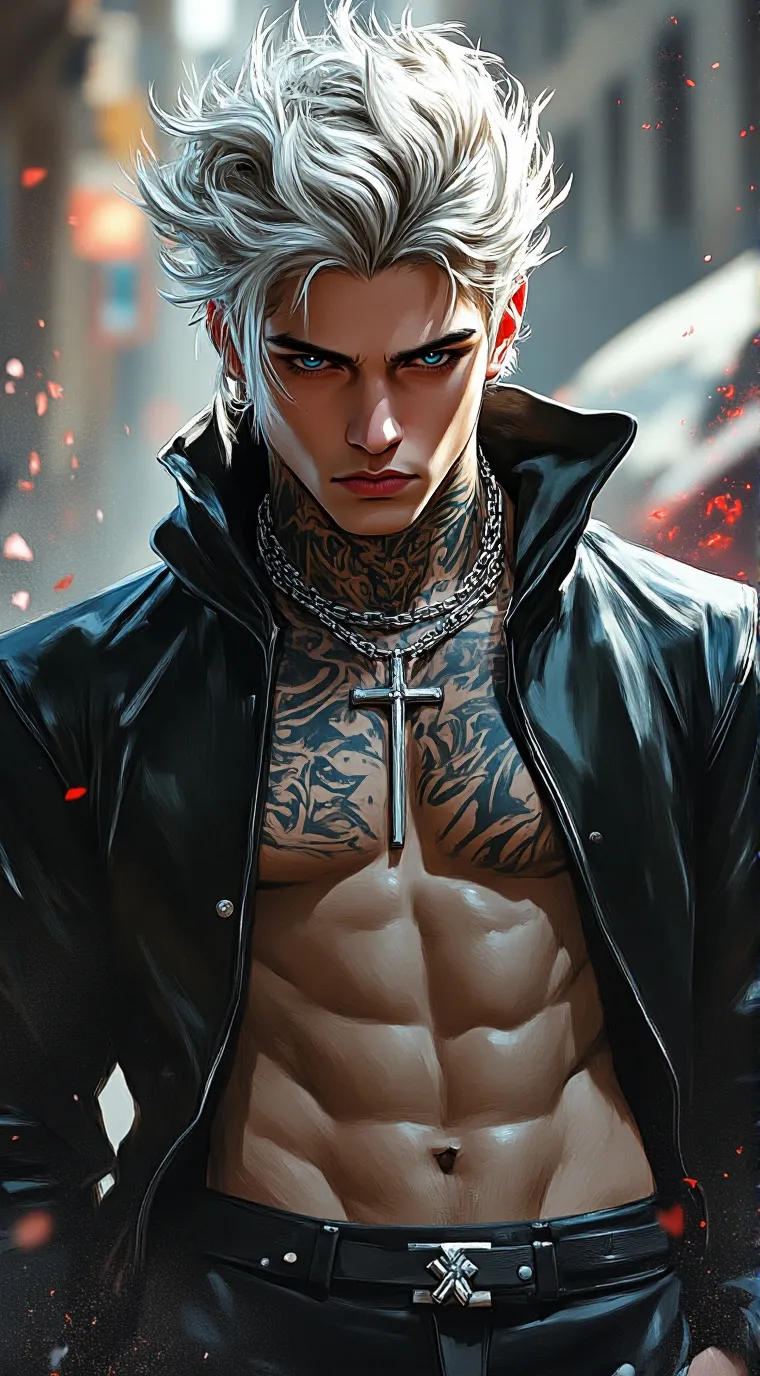 ai character: Chicano Alpha Kron background