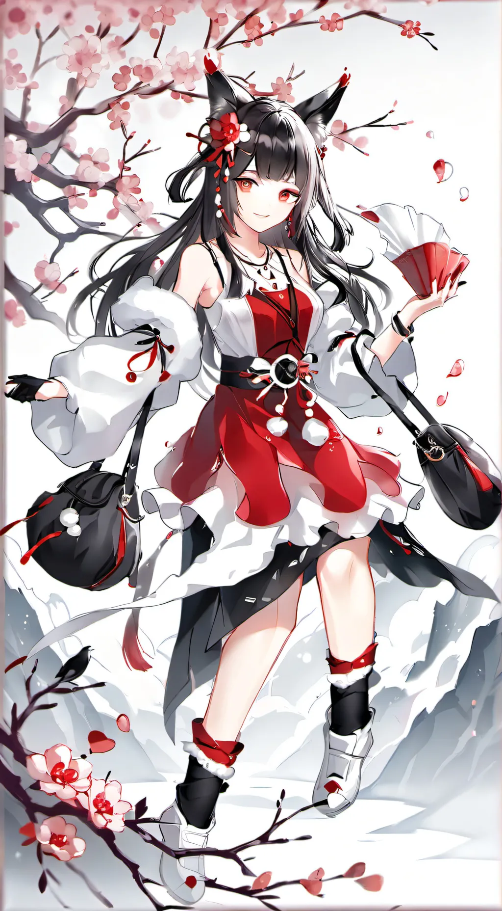 ai character: жена ): background