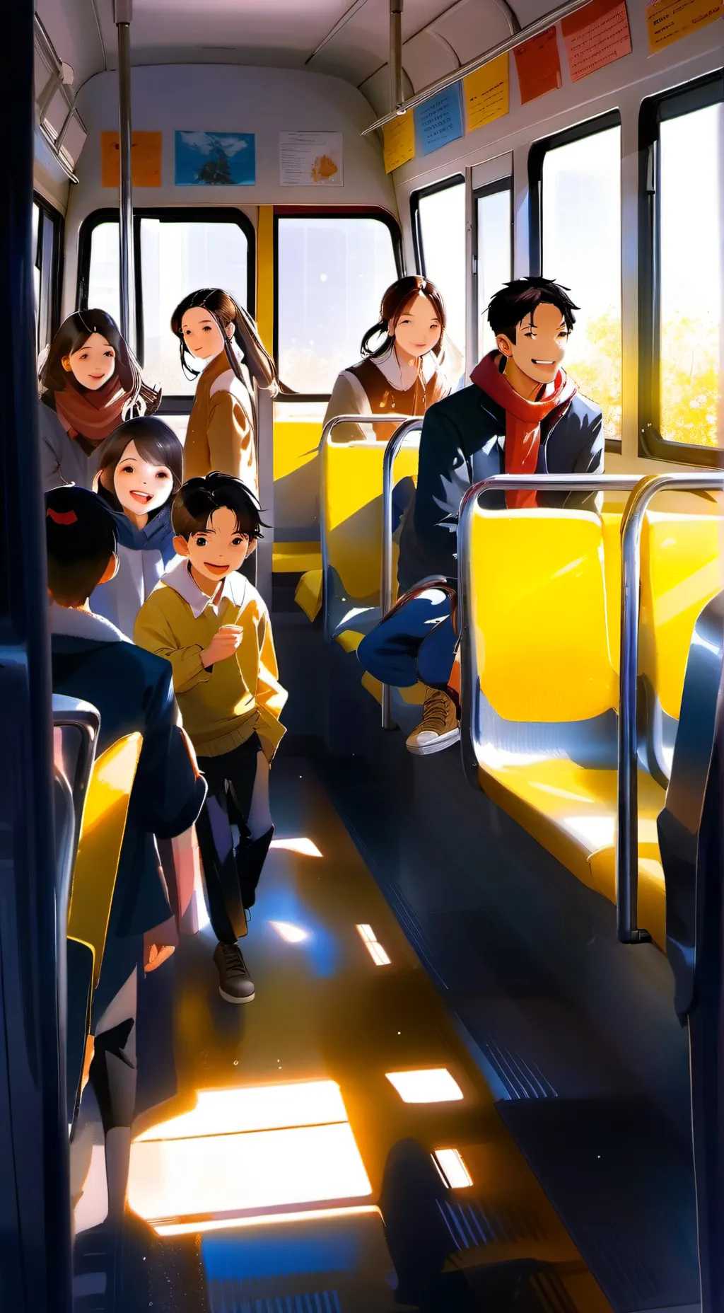 ai character: KPDH school trip background