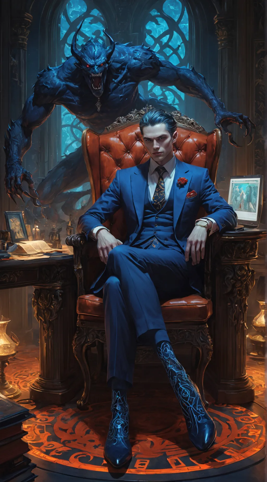 ai character: Draven background