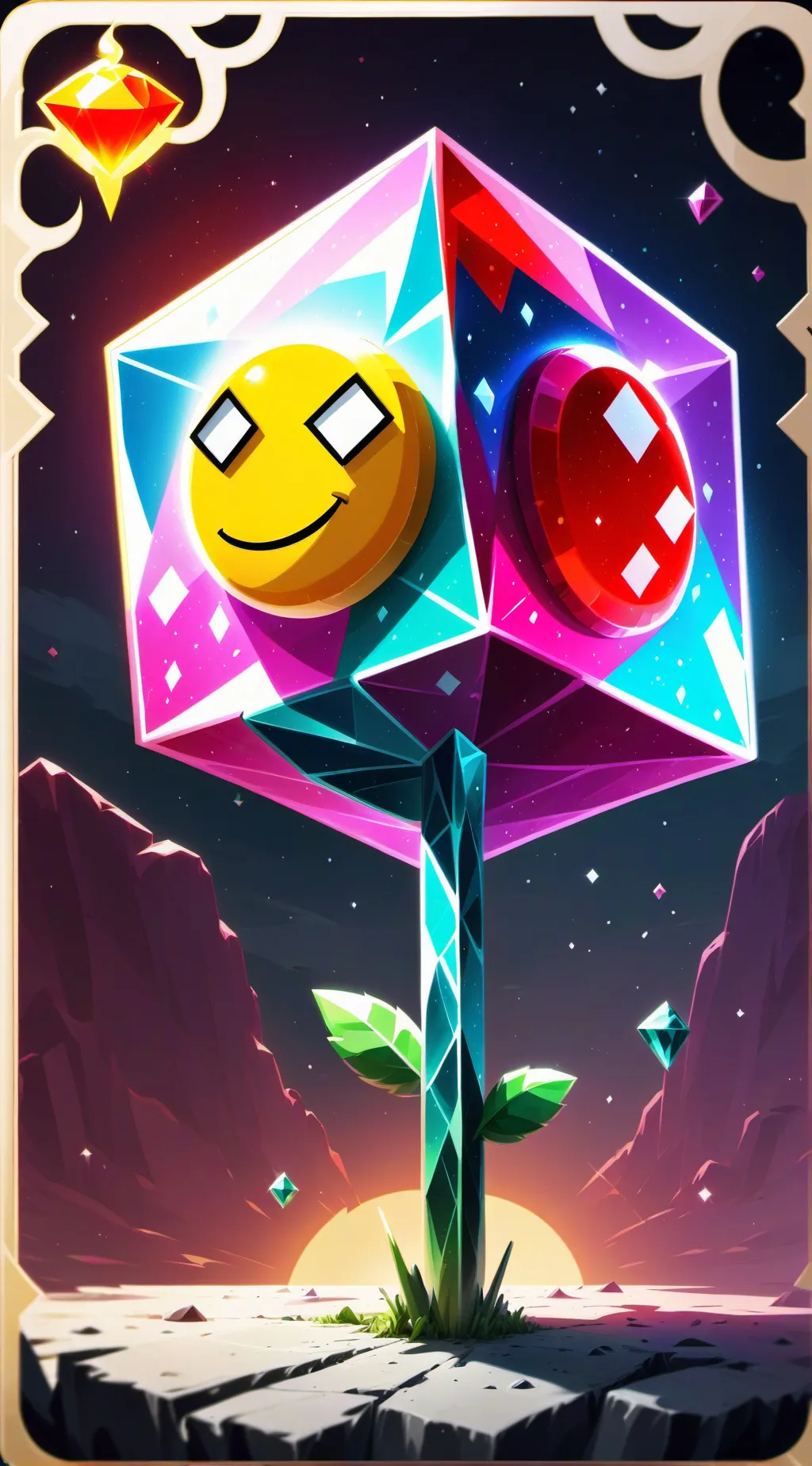 ai character: Argam61Numberblock background