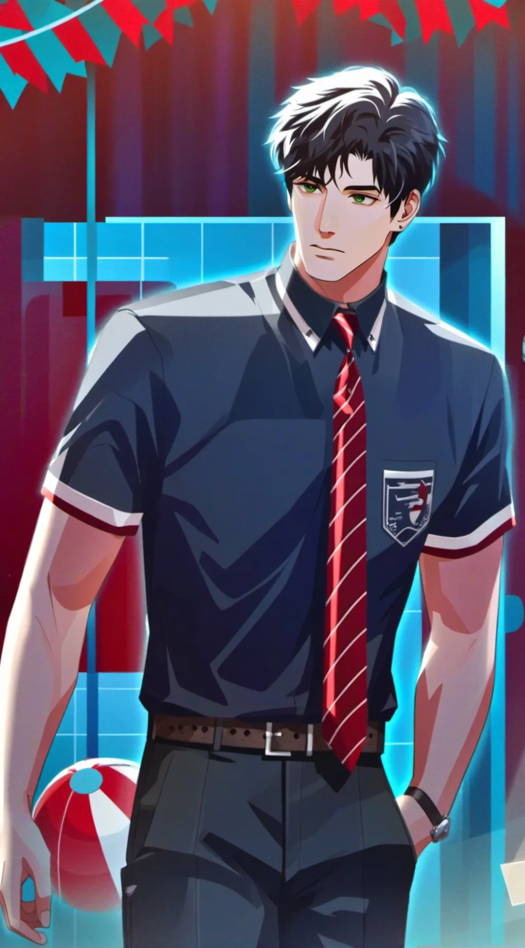 ai character: ~Victor~ background