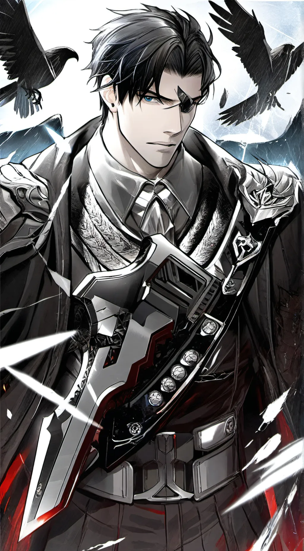 ai character: shadow  background