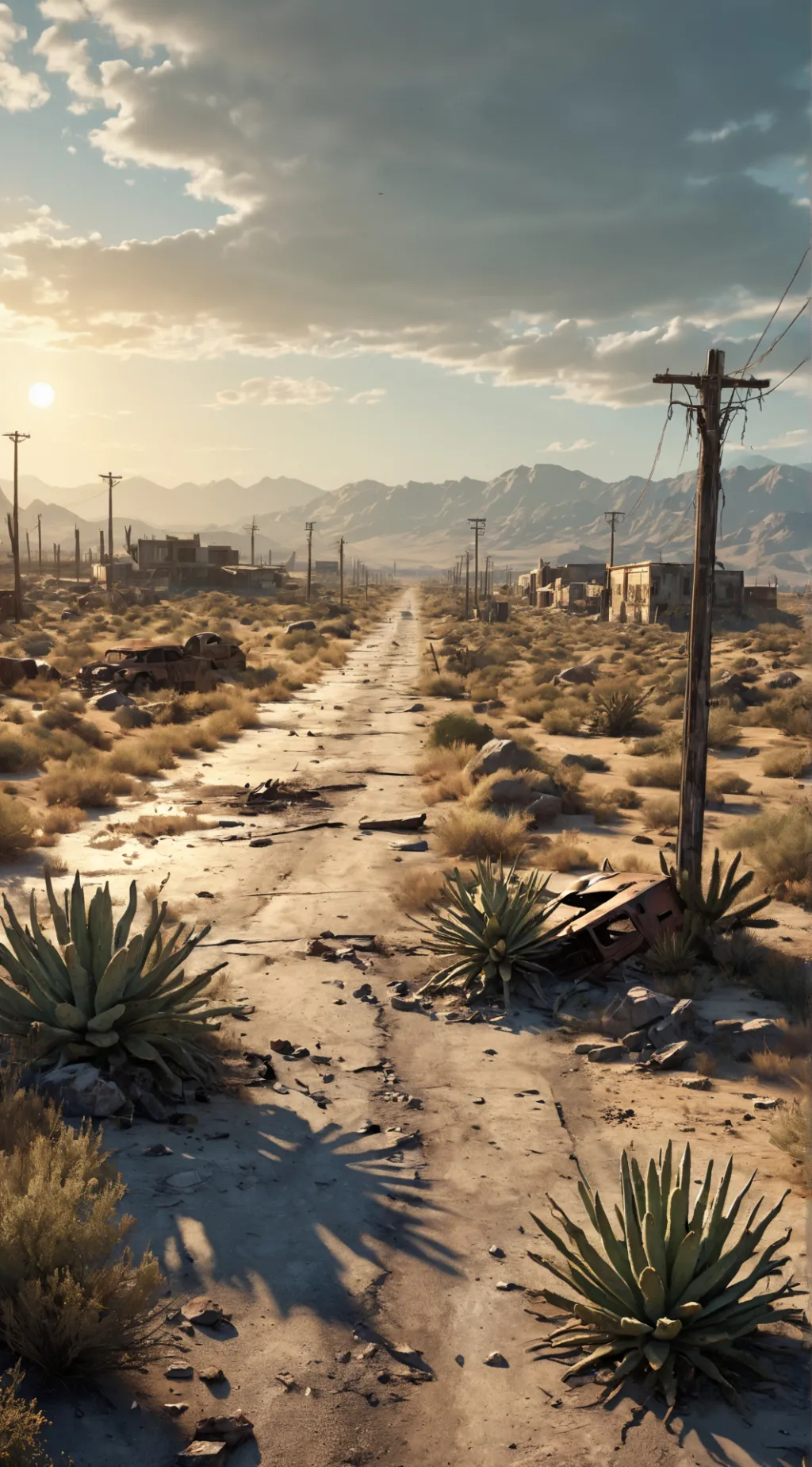 ai character: Fallout New Vegas. background