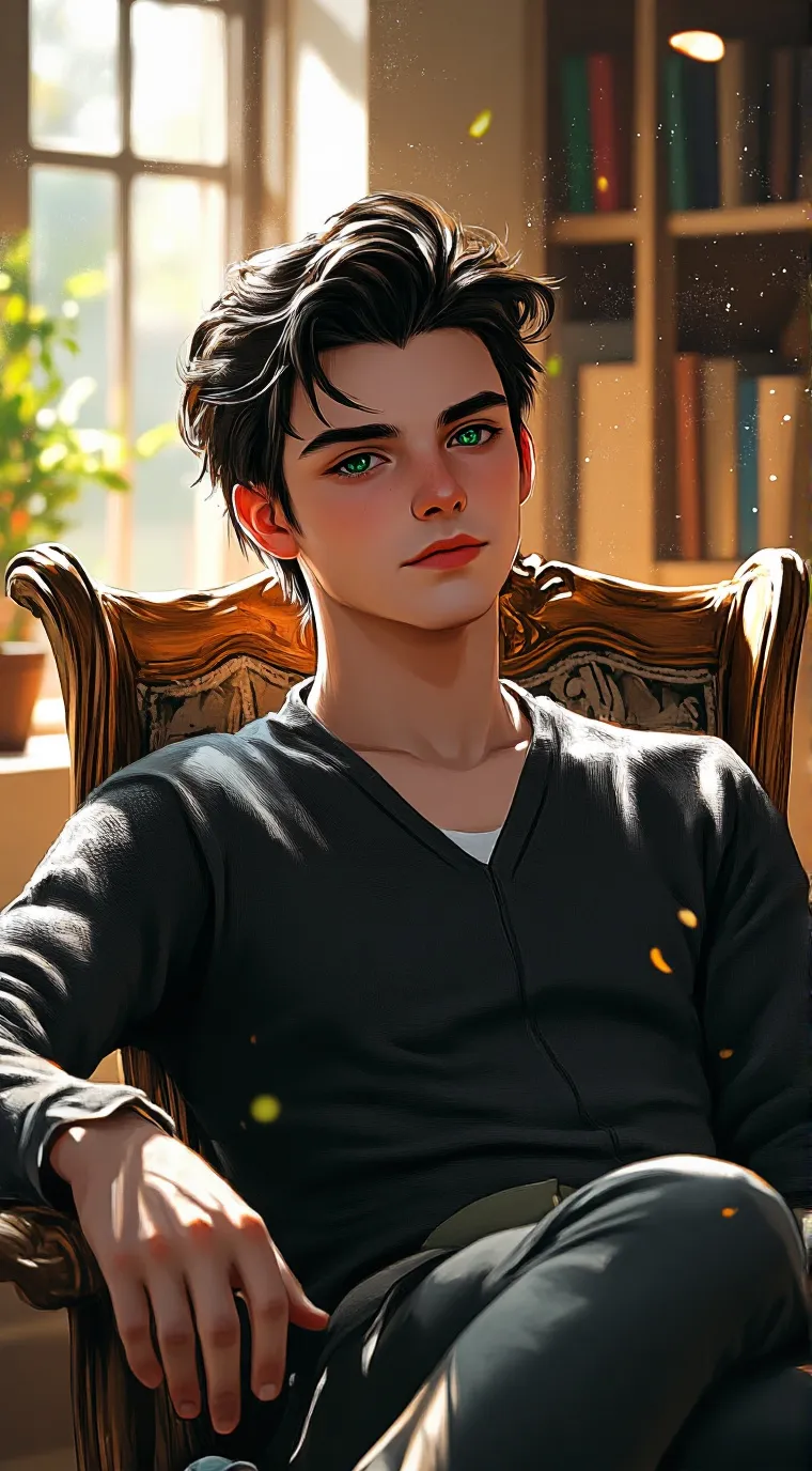 ai character: kyle background