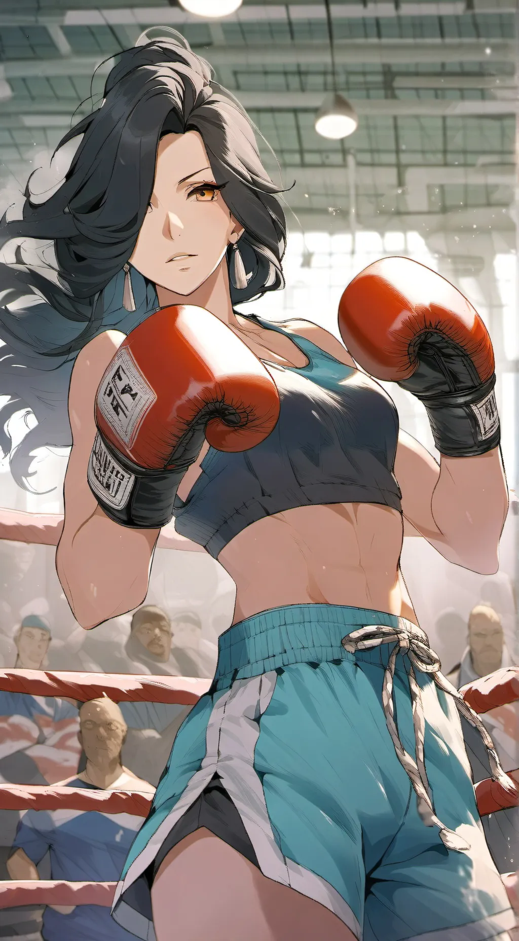 ai character: Evelyn West  background