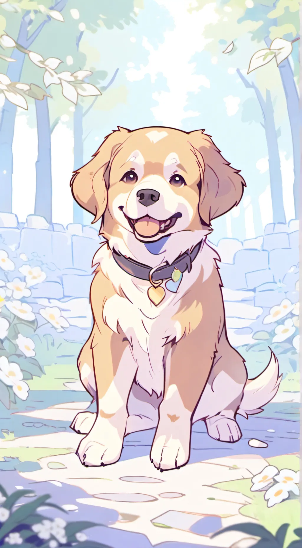 ai character: pibble background