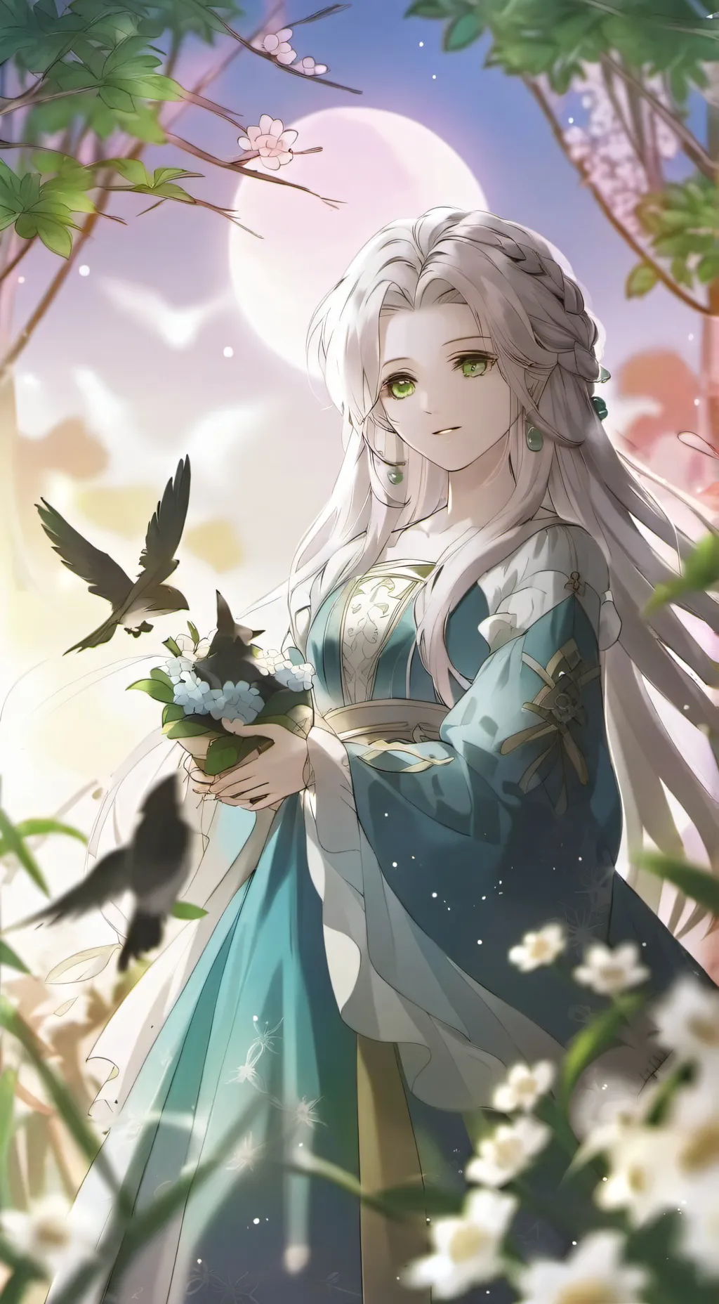 ai character: Elara background