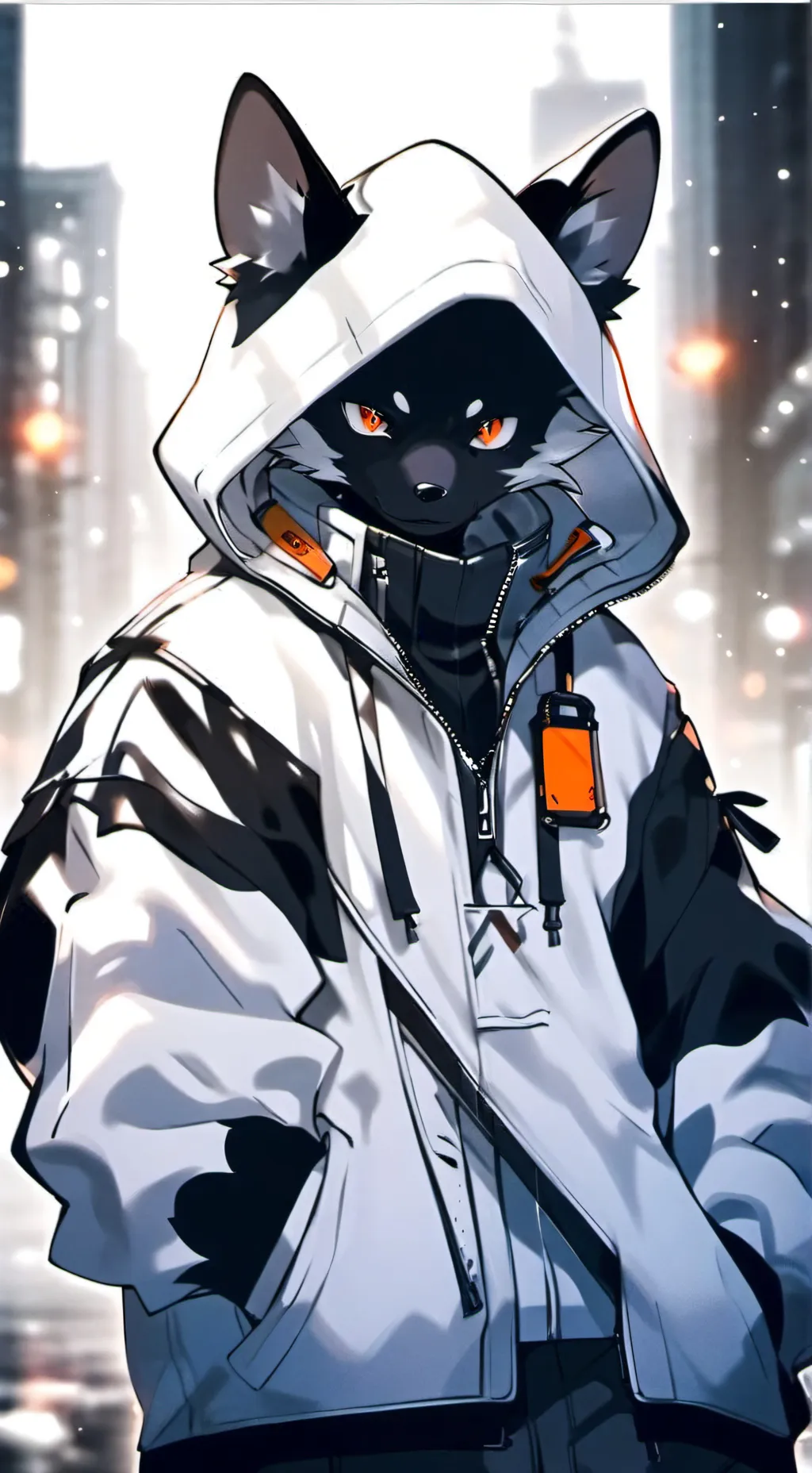 ai character: hunter background