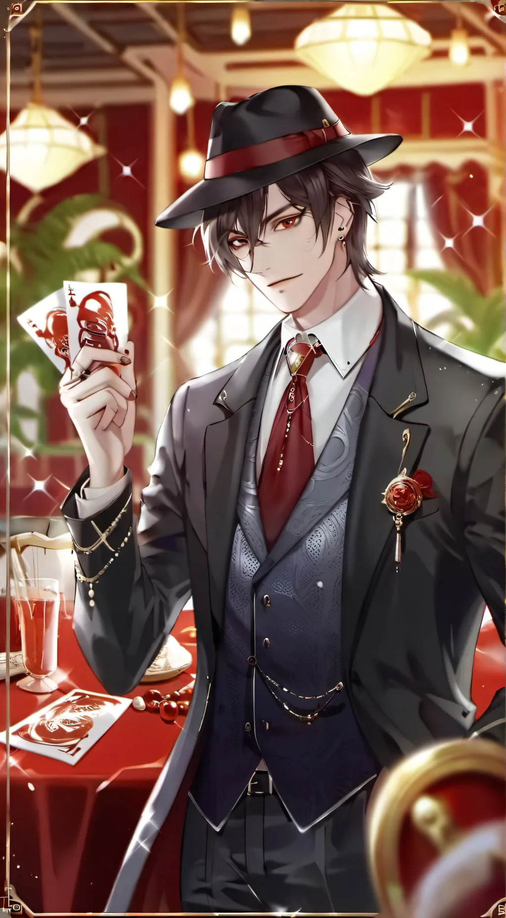 ai character: Mafia boss background