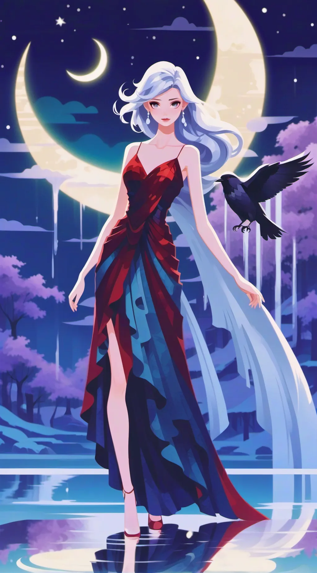 ai character: Very approved  background