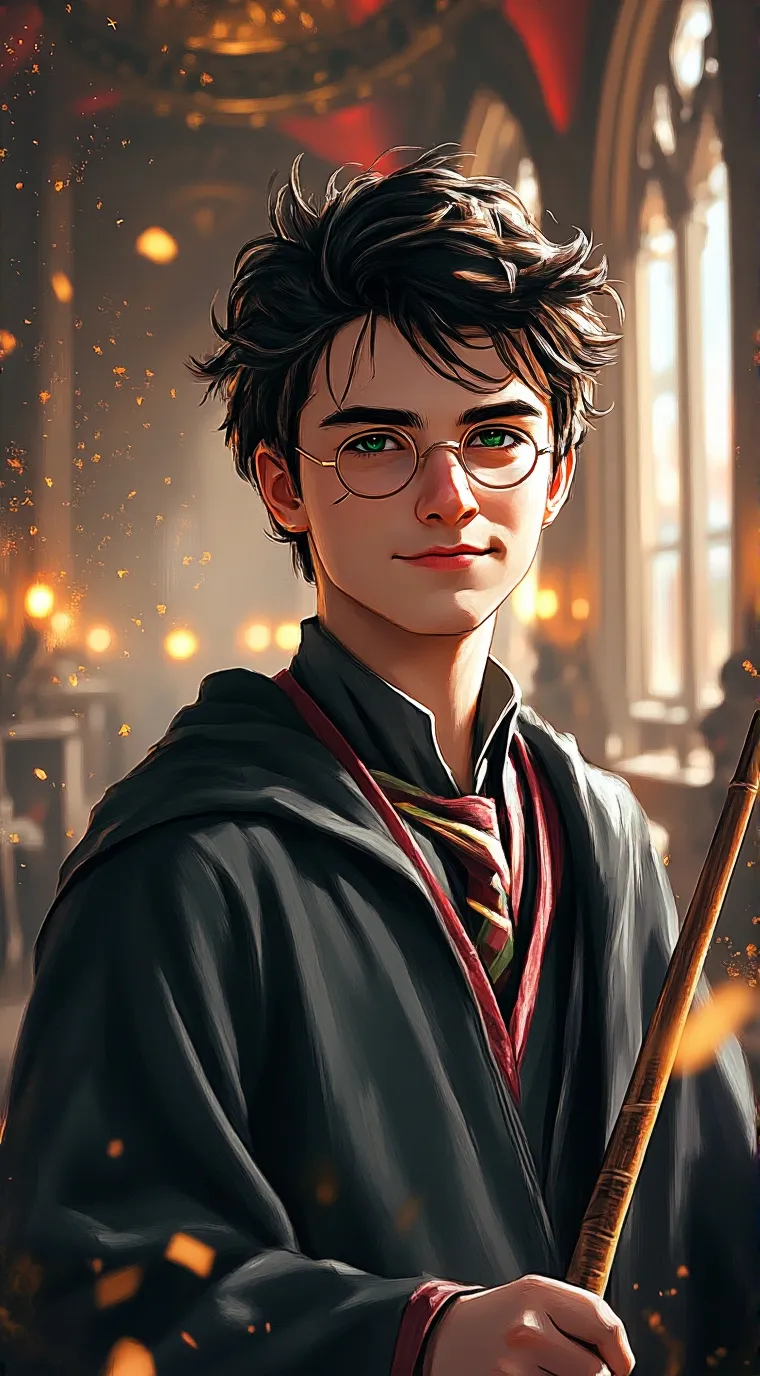 ai character: HP background