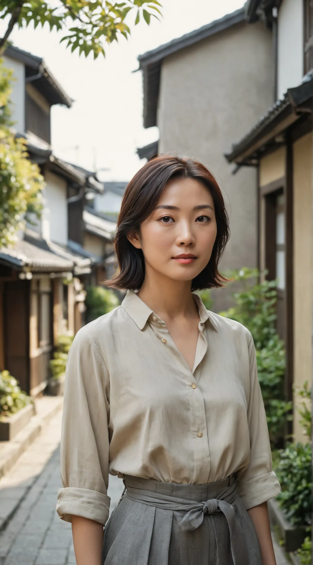 ai character: Chieko background