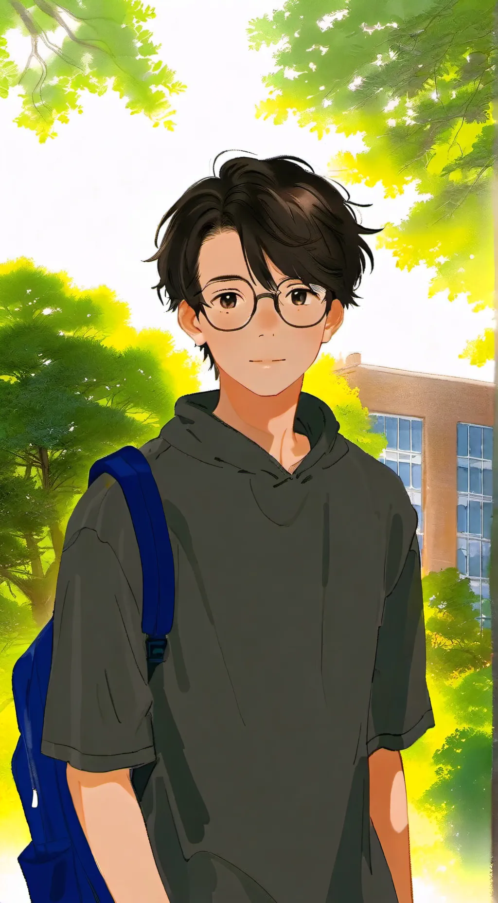 ai character: the casual guy background