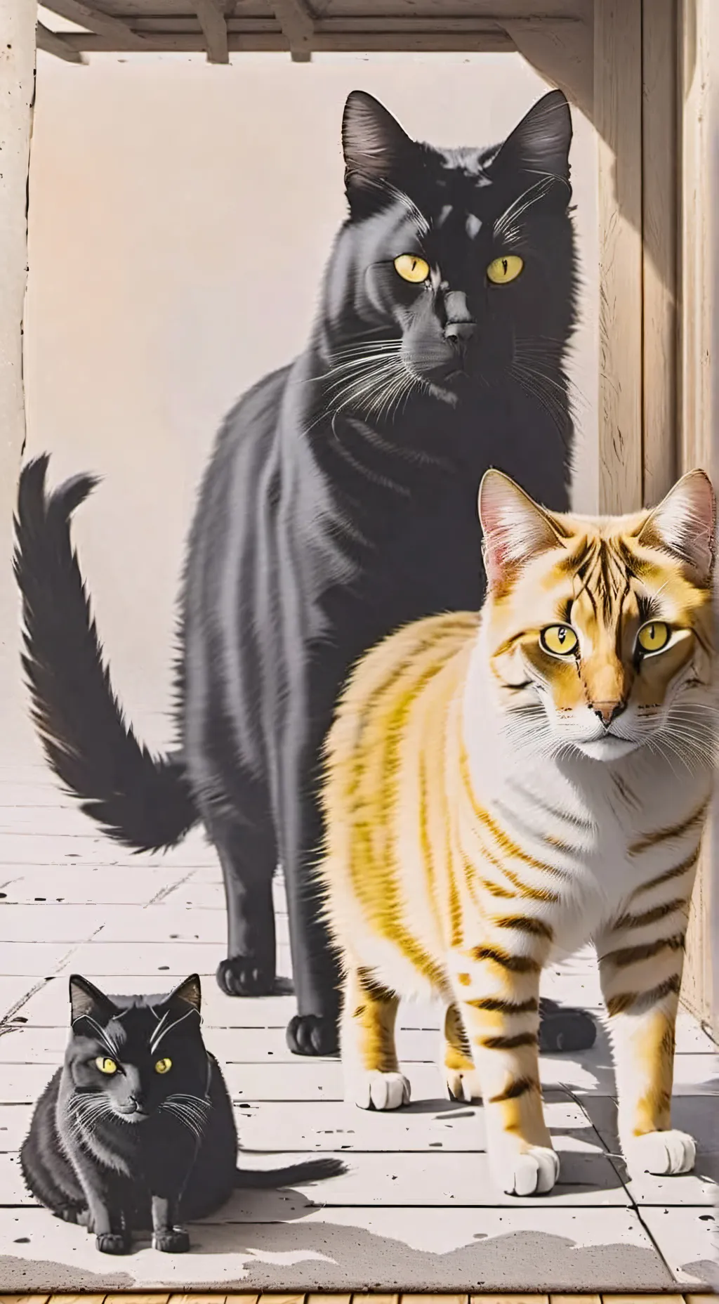 ai character: Peppa and Storm  background