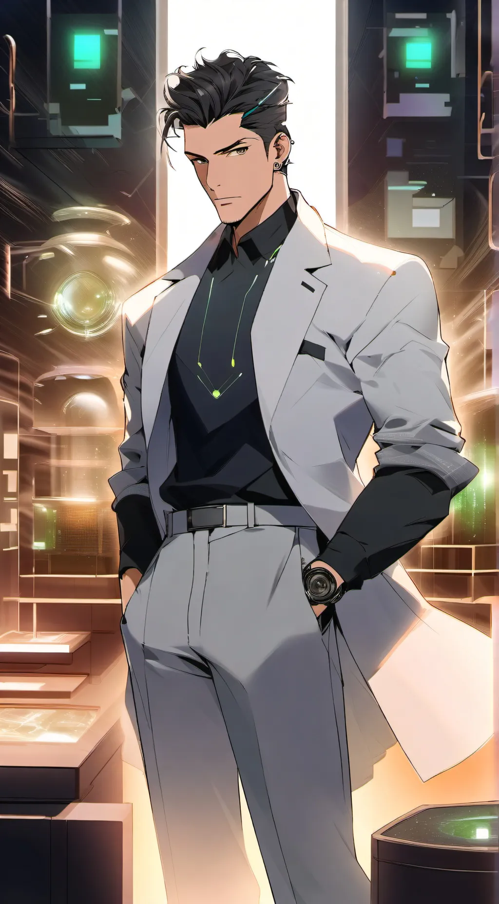 ai character: \~Victor~/ background