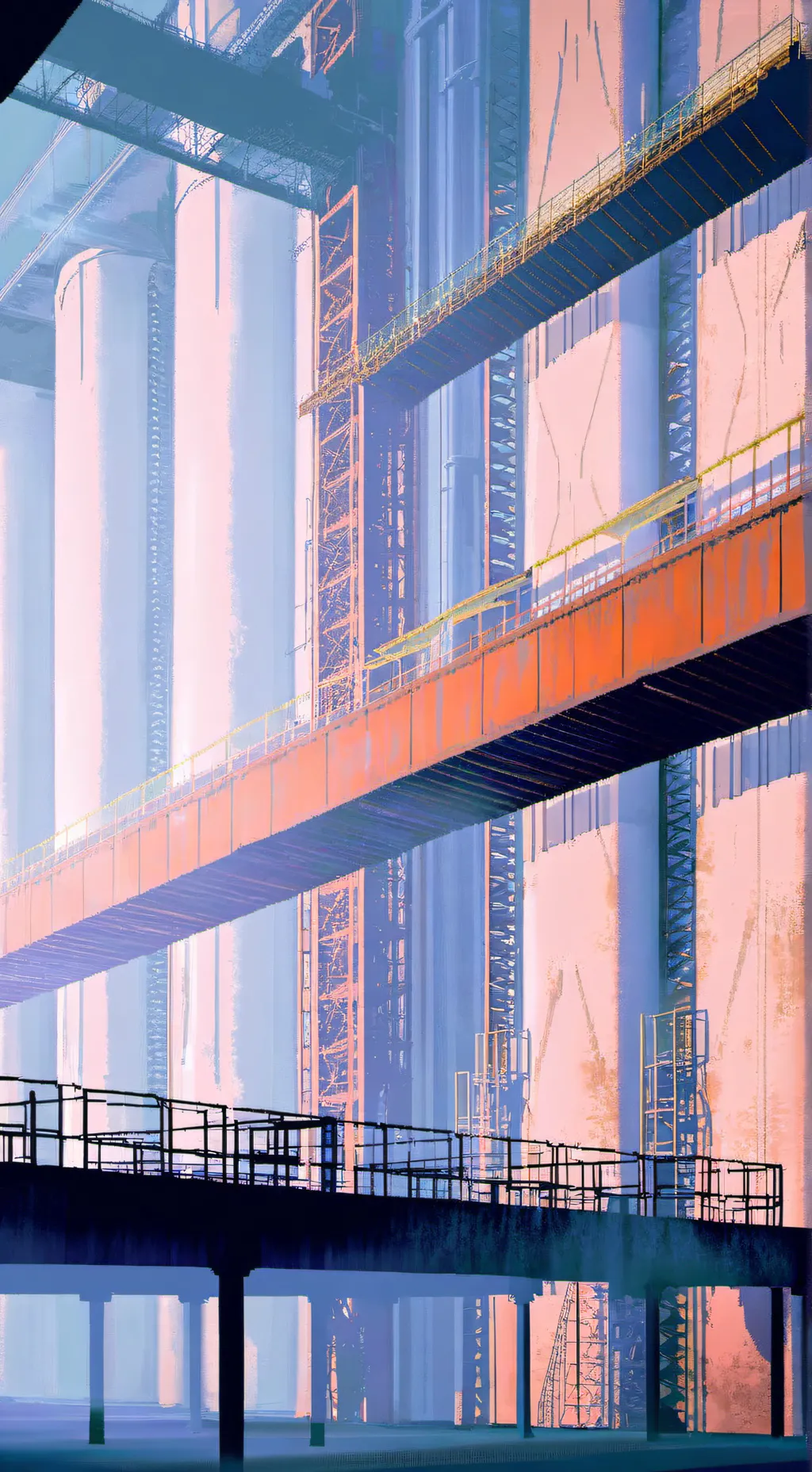 ai character: Golden background