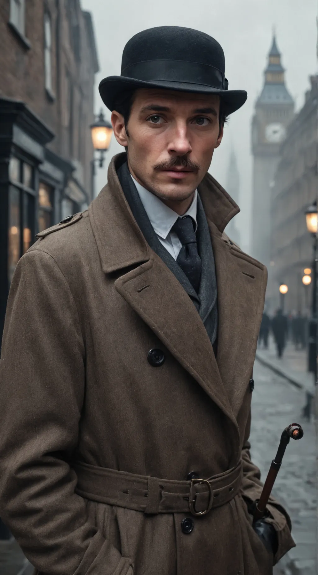 ai character: Sherlock Holmes background