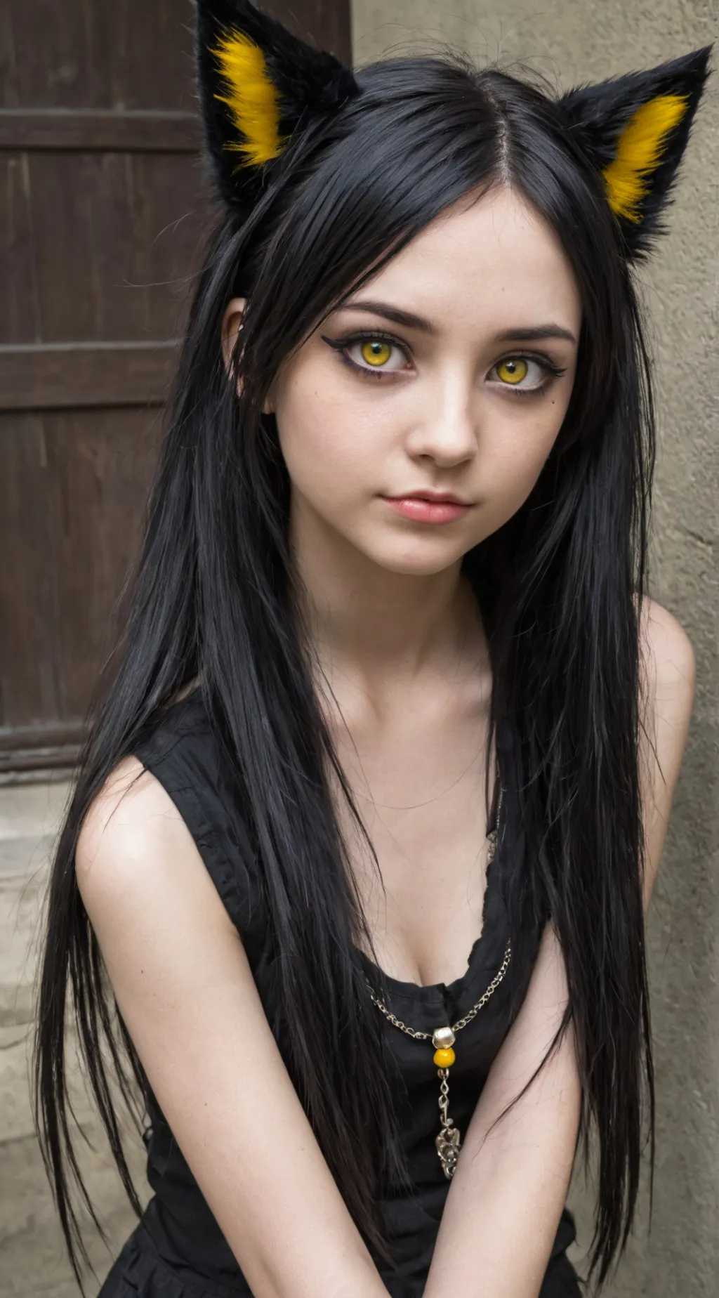 ai character: Gwen  background